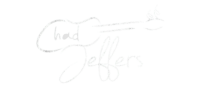 Chad Jeffers Logo White